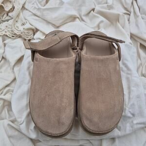 UGG Goldenstar Cozy Clog Slip-on Beige Women's size 8